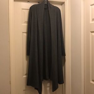 Long sleeve knee-length cardigan XL